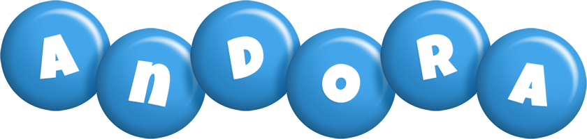 Andora candy-blue logo