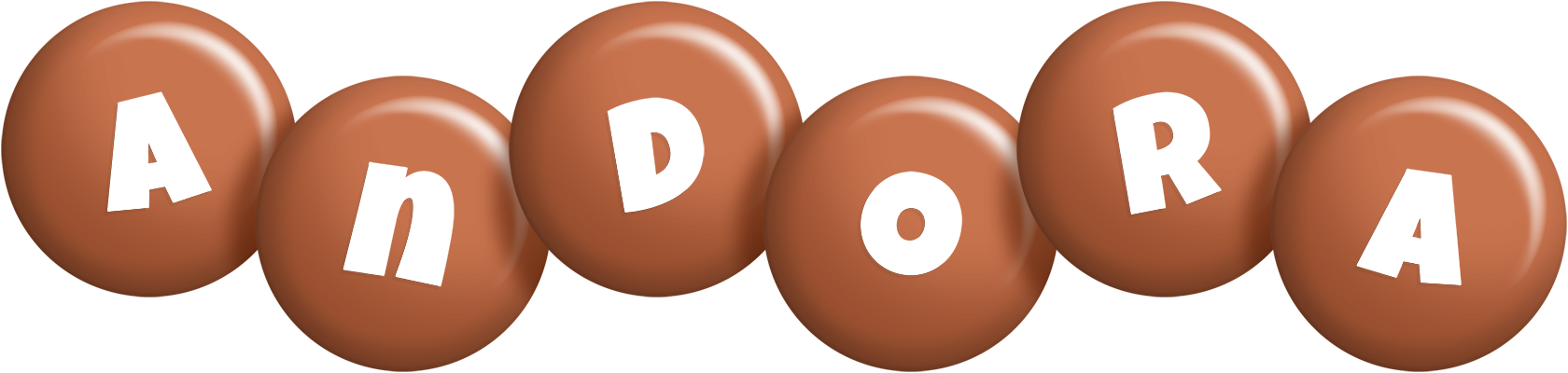 Andora candy-brown logo