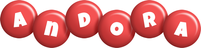 Andora candy-red logo