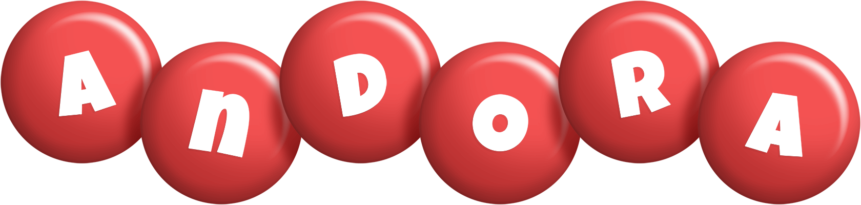 Andora candy-red logo