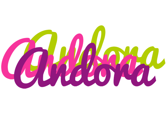 Andora flowers logo