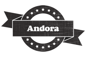 Andora grunge logo