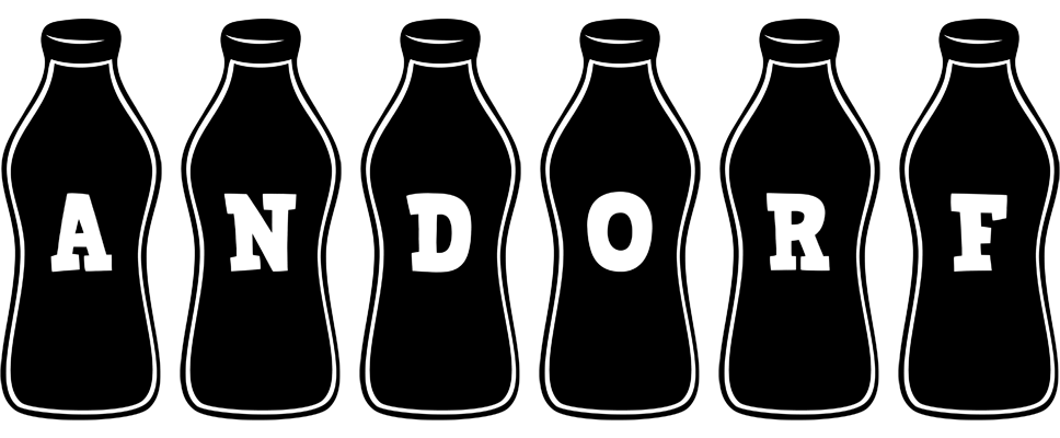 Andorf bottle logo
