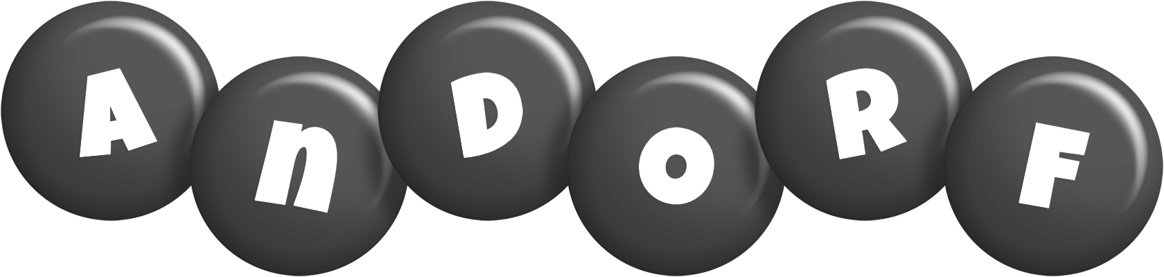 Andorf candy-black logo
