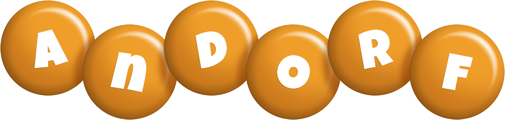 Andorf candy-orange logo