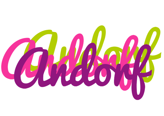 Andorf flowers logo