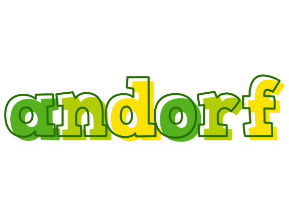 Andorf juice logo