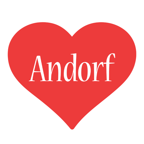 Andorf love logo