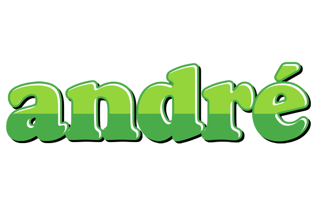 André apple logo
