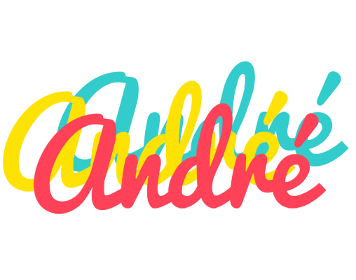 André disco logo