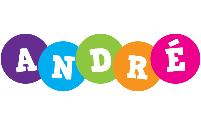 André happy logo