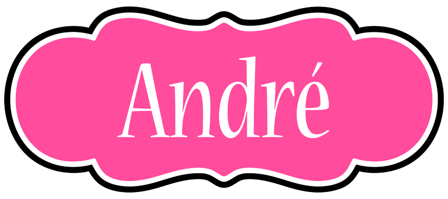 André invitation logo