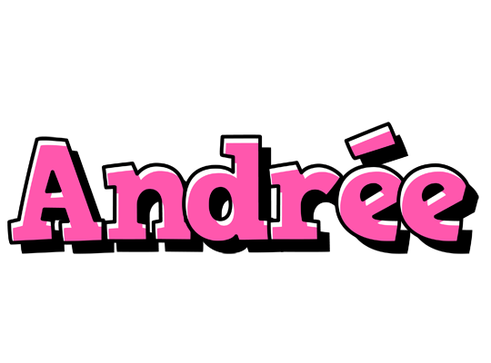 Andrée girlish logo