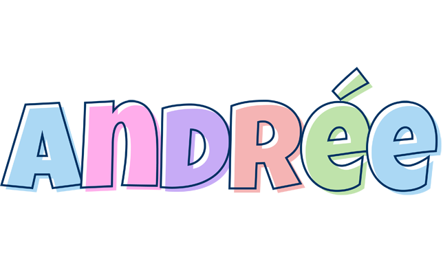 Andrée pastel logo