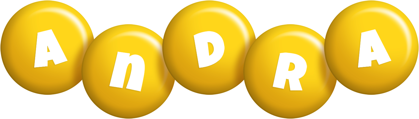 Andra candy-yellow logo