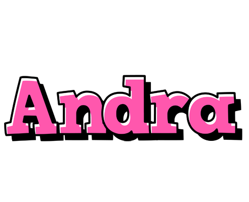 Andra girlish logo