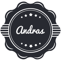 Andras badge logo
