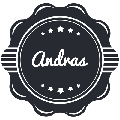 Andras badge logo