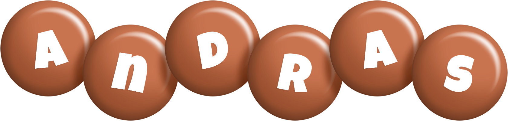 Andras candy-brown logo