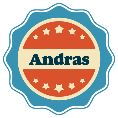 Andras labels logo
