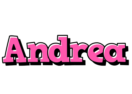 Andrea girlish logo
