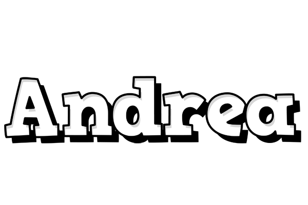 Andrea snowing logo