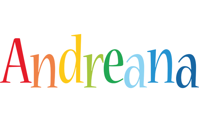 Andreana birthday logo
