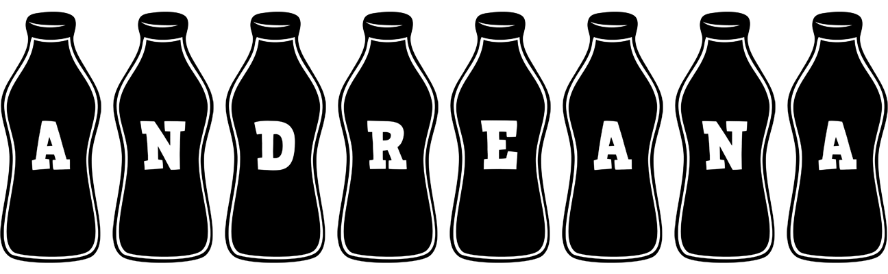 Andreana bottle logo