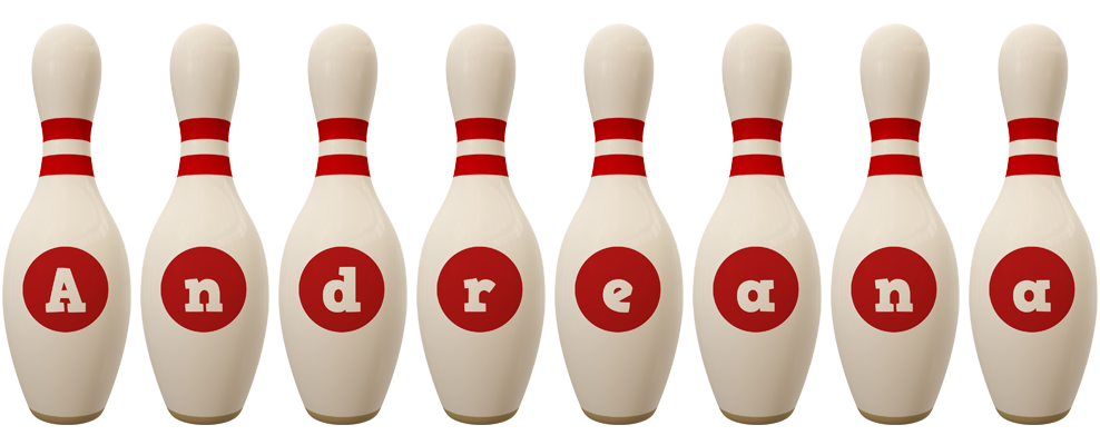 Andreana bowling-pin logo