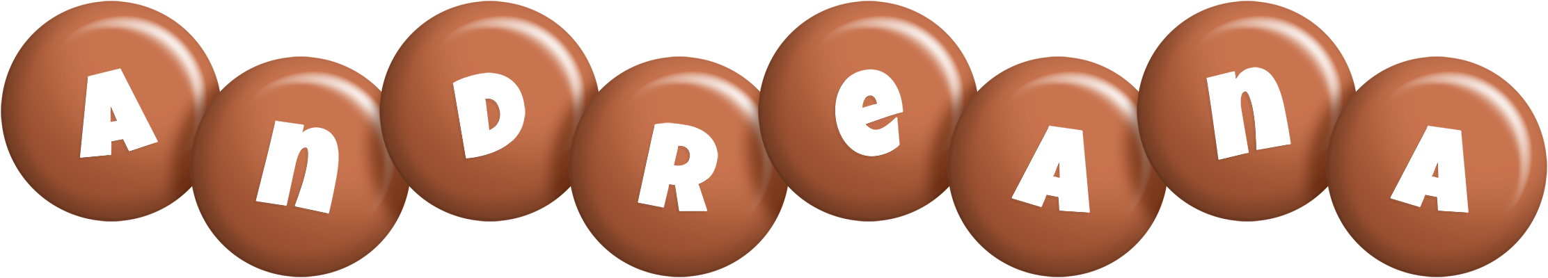 Andreana candy-brown logo