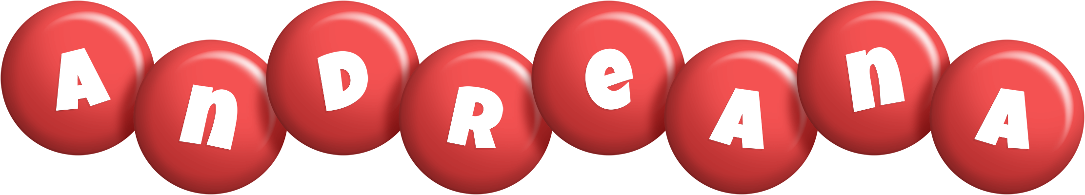 Andreana candy-red logo