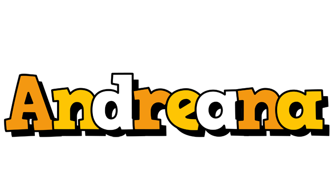 Andreana cartoon logo