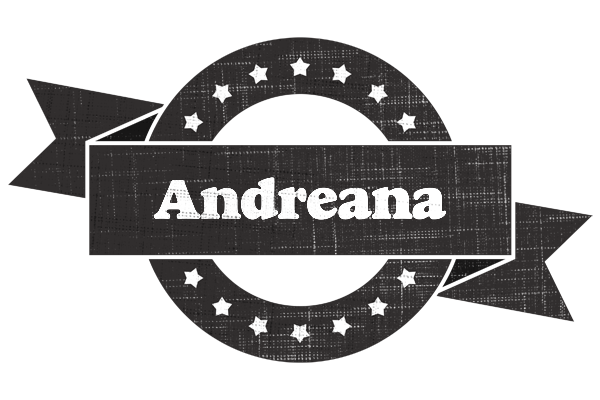 Andreana grunge logo
