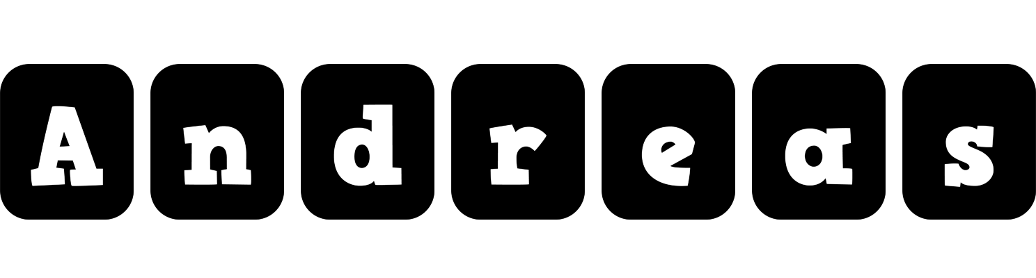 Andreas box logo