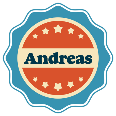 Andreas labels logo