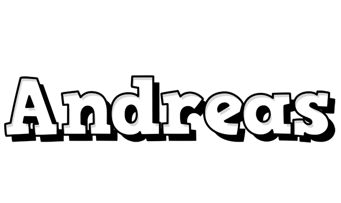 Andreas snowing logo