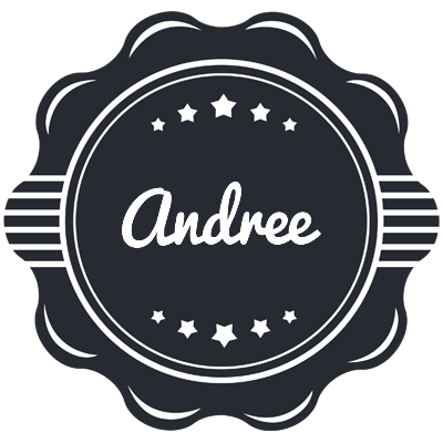 Andree badge logo