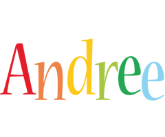 Andree birthday logo