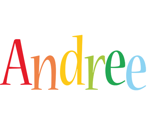 Andree birthday logo