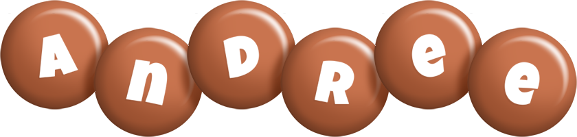 Andree candy-brown logo