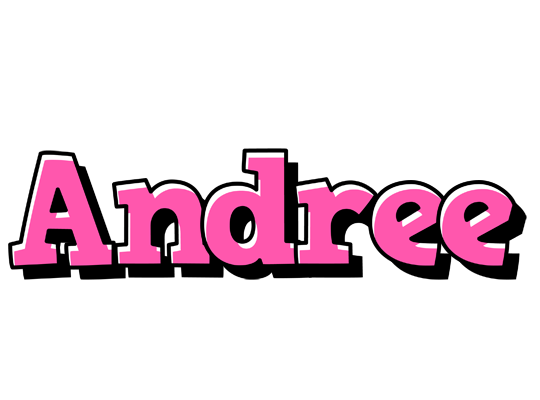 Andree girlish logo