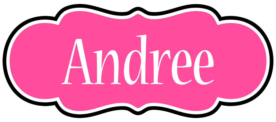 Andree invitation logo