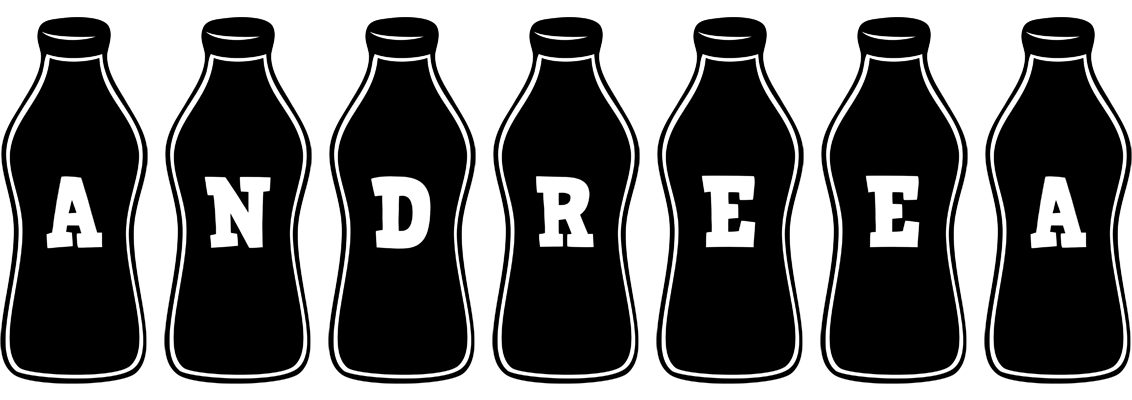 Andreea bottle logo