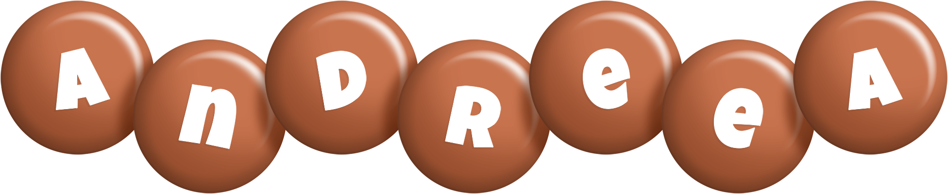Andreea candy-brown logo