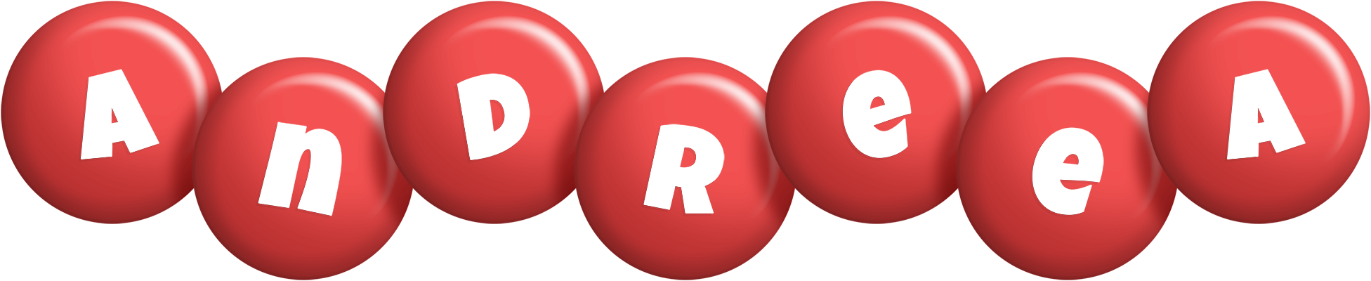 Andreea candy-red logo