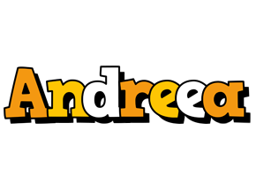 Andreea cartoon logo