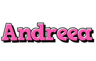 Andreea girlish logo