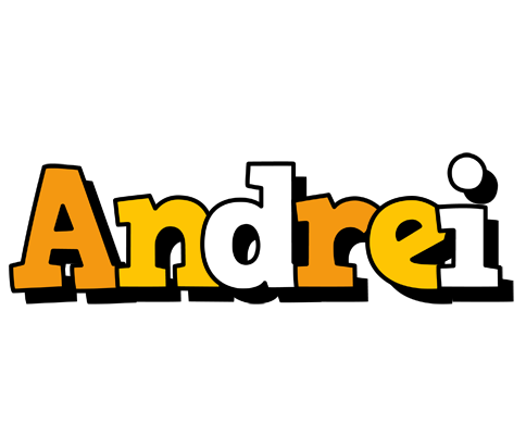 Andrei cartoon logo