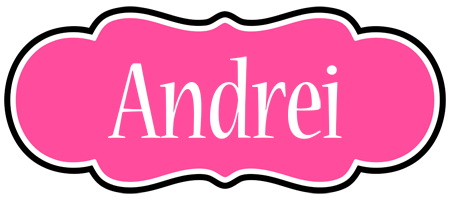 Andrei invitation logo