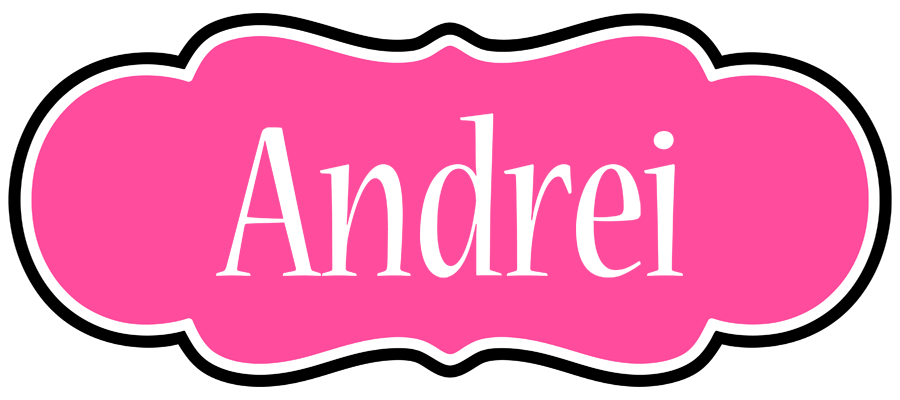 Andrei invitation logo